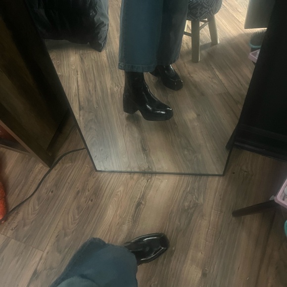 NEW Free People ruby shine platform boot size 38 $99made in Spain sold out - Picture 15 of 16